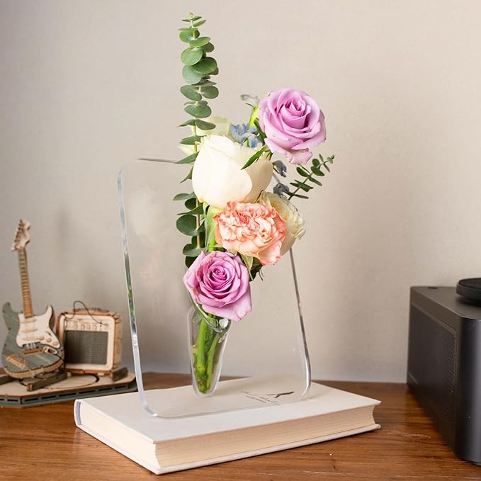 Clear Acrylic Flower Vase