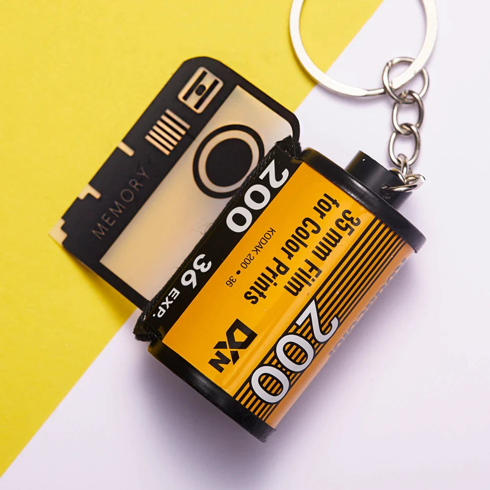 Personal Film Roll Keychain