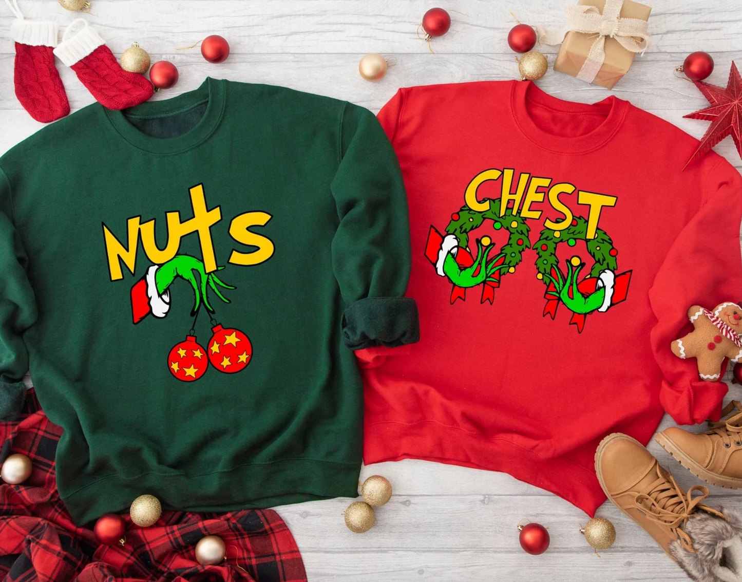 Chest Nuts Sweatshirt Set