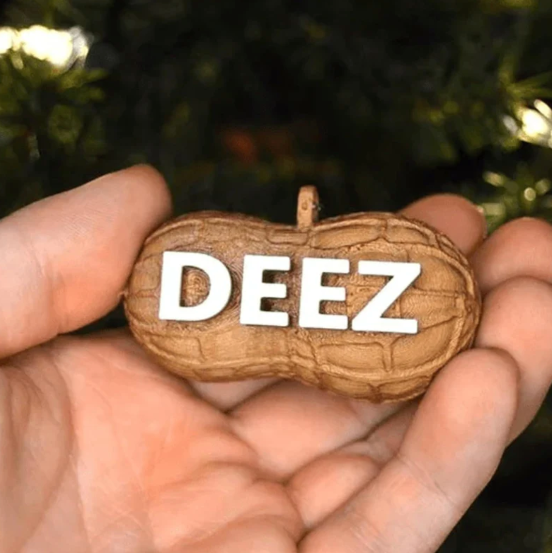 Deez Nuts Ornament