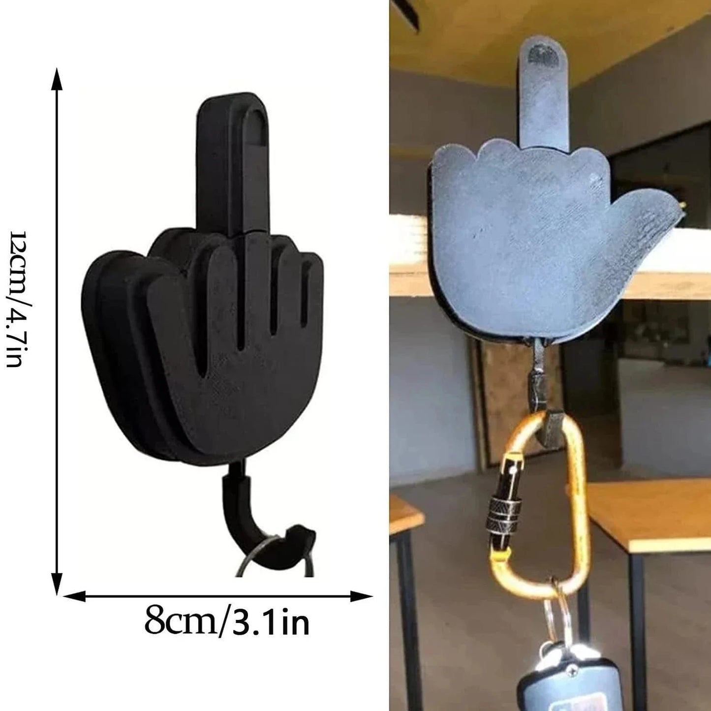Middle Finger Key Hanger