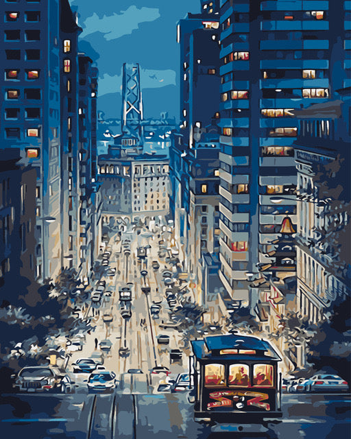 City Paint By Numbers