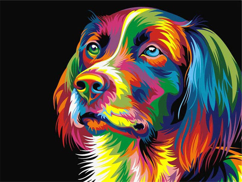 Neon Animals Paint By Number