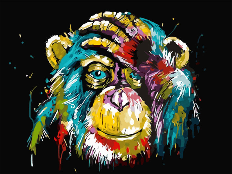 Neon Animals Paint By Number