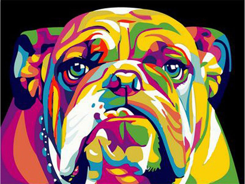 Neon Animals Paint By Number