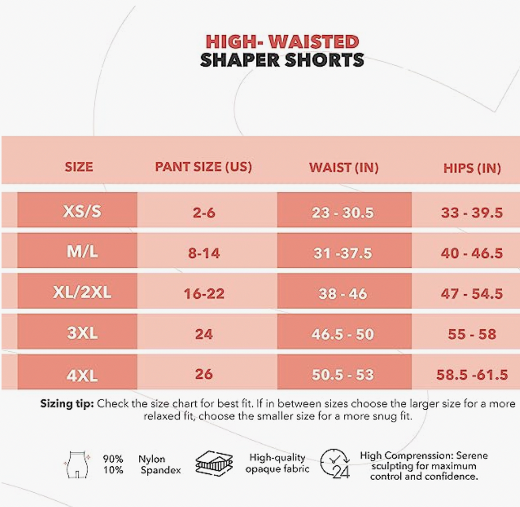 Tummy Control Shorts Shapewear