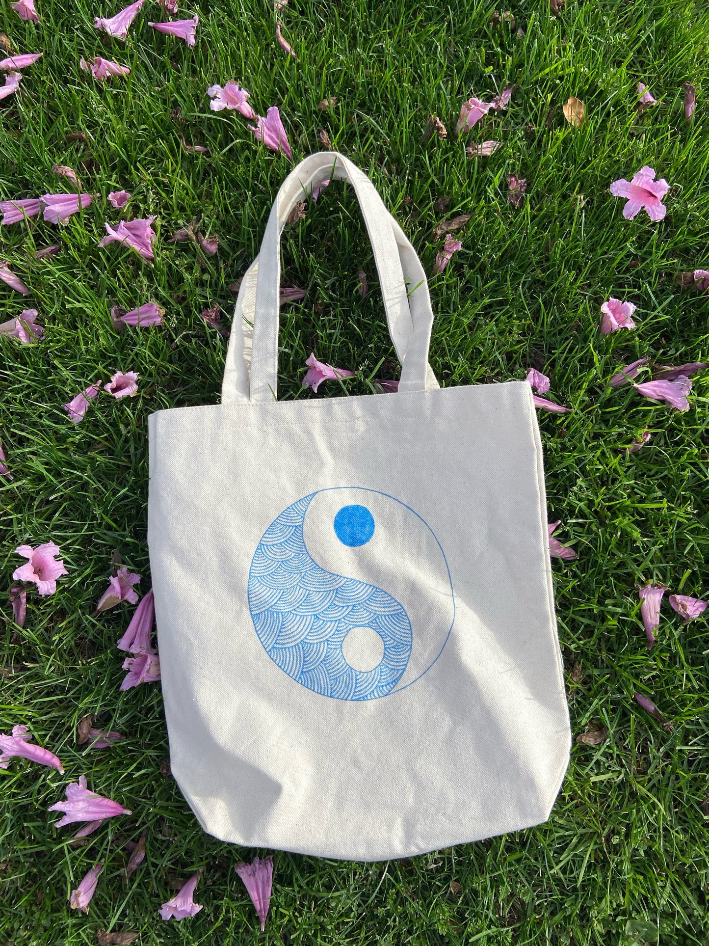 Hand-Drawn Tote Bag