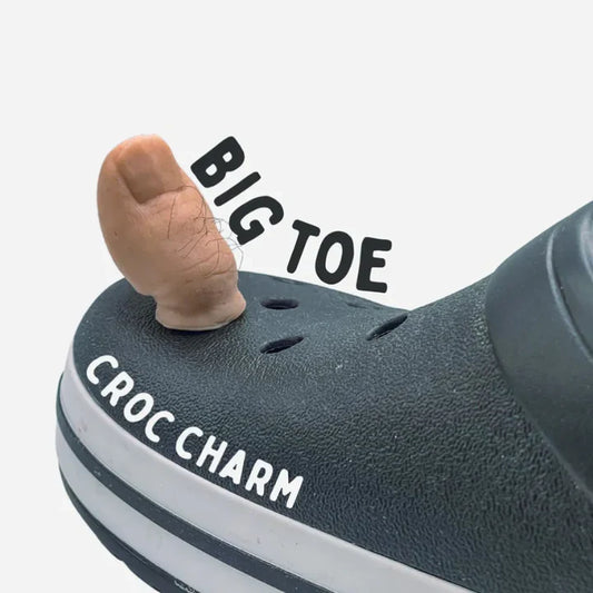 Big Toe Croc Charm
