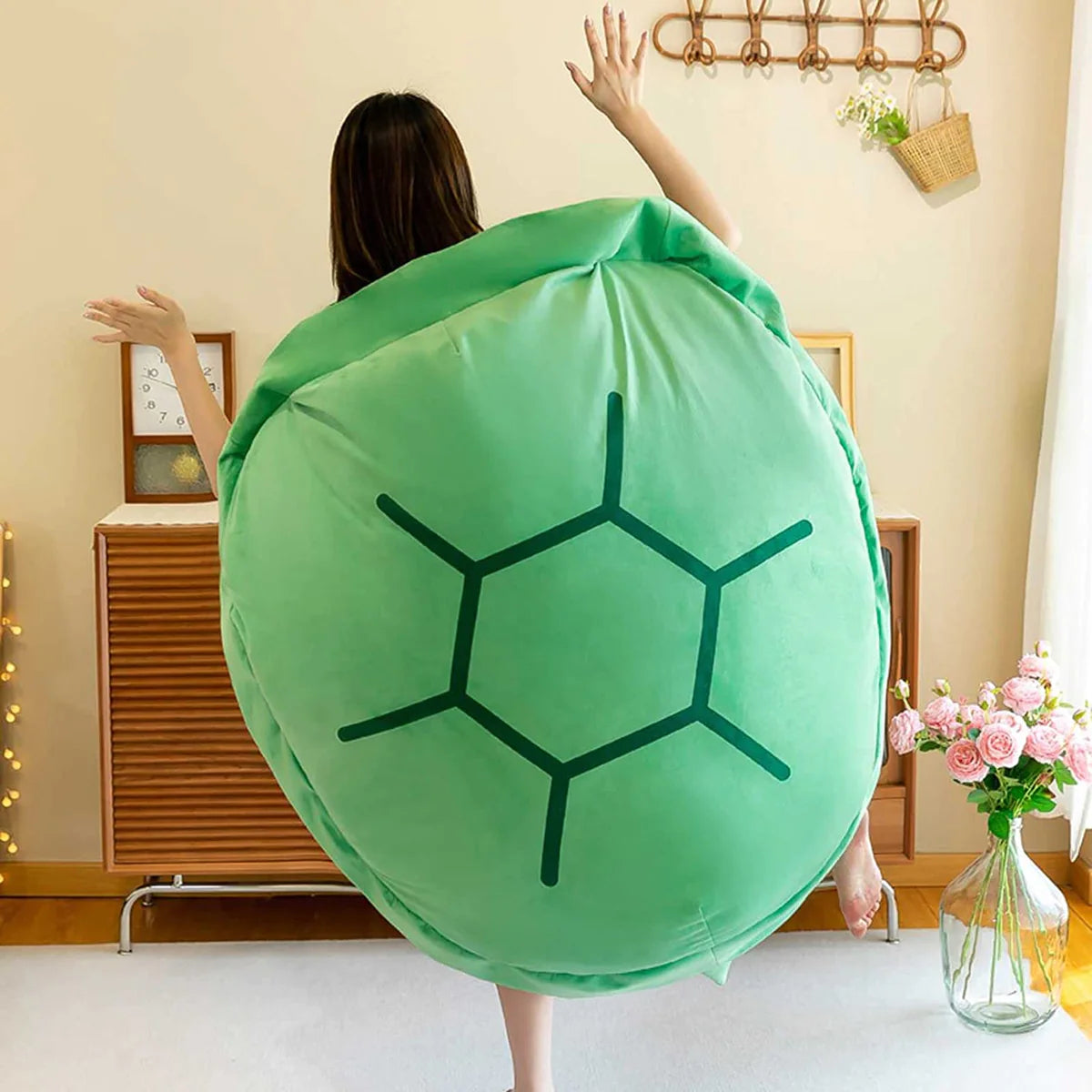 Wearable Turtle Shell Pillows