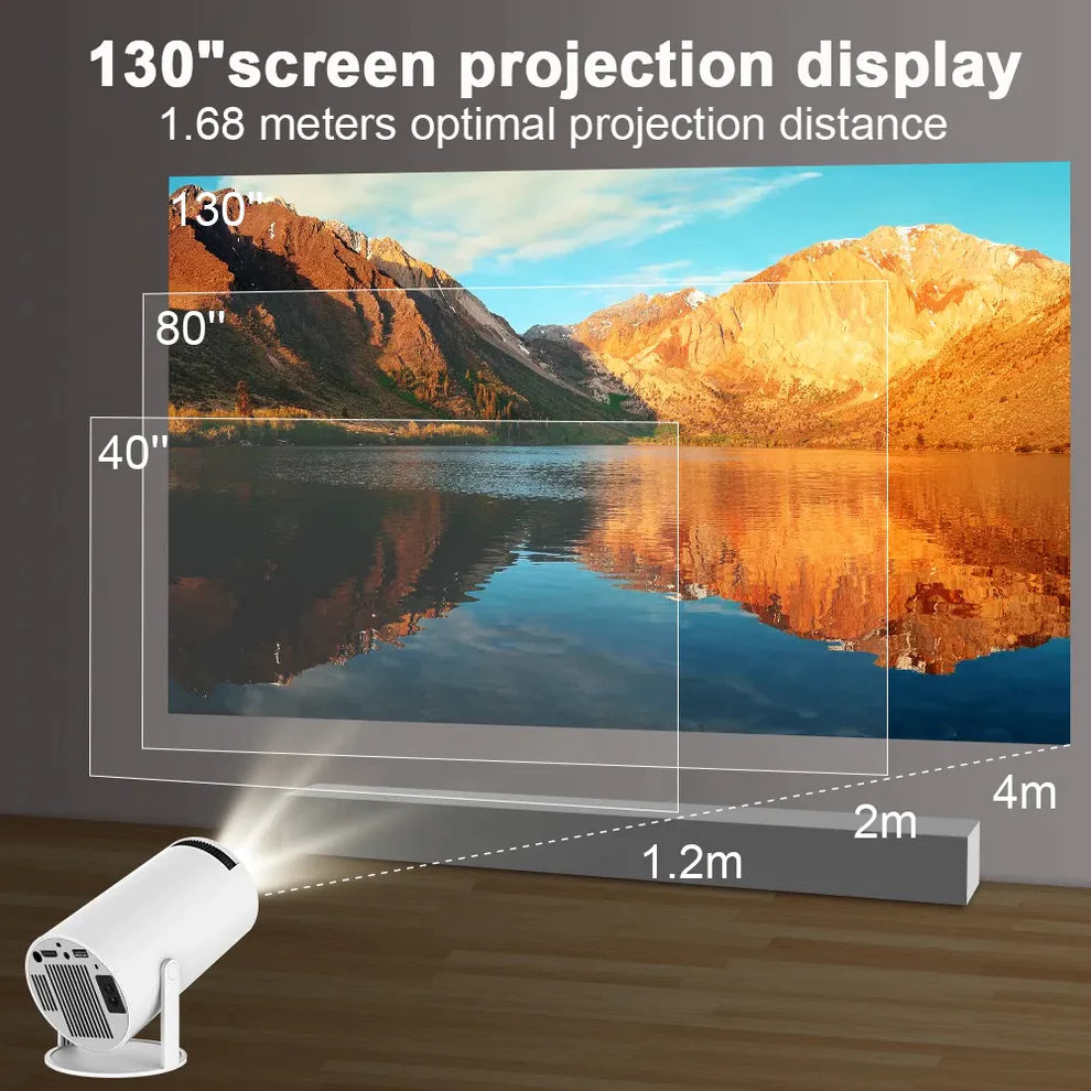 Magic Screen - 4K Mini Wifi Projector