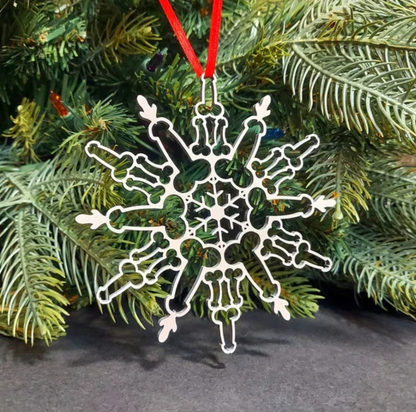 Funny Penis Snowflake Ornament