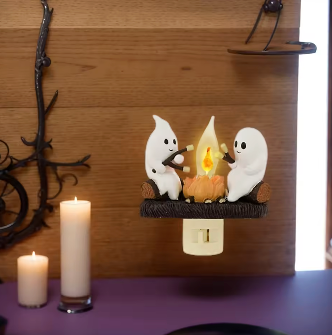 Ghost Campfire Nightlight