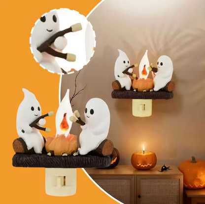 Ghost Campfire Nightlight