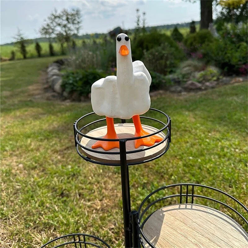 Middle Finger Duck