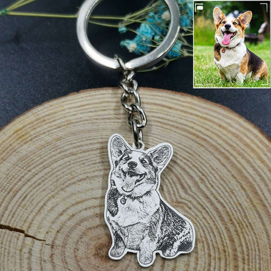 Personalized Pet Keychain