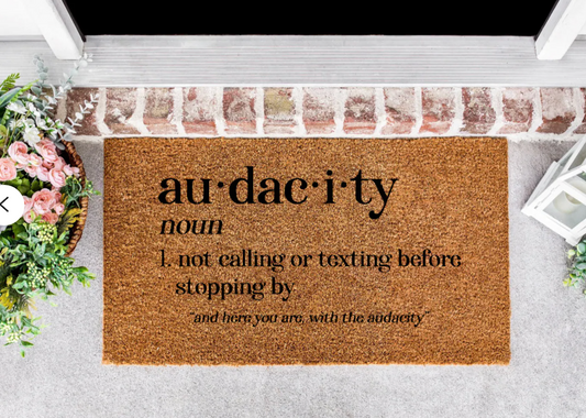 Audacity Doormat