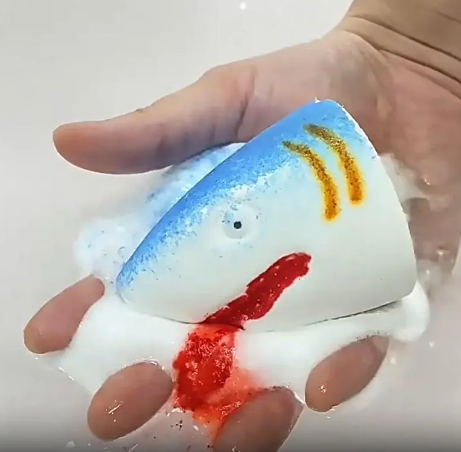 Shark Attack Bath Bomb